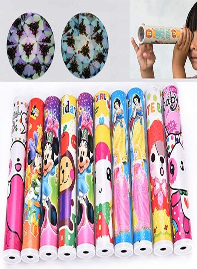 ANG Birthday Party Return Gifts for Kids - Pack of 12 - Kaleidoscopes Science Educational Toy with Magical Fun Multicolor - Image 1